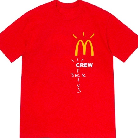 Travis Scott Cactus Jack x McDonalds Shirt - Picture 2 of 4